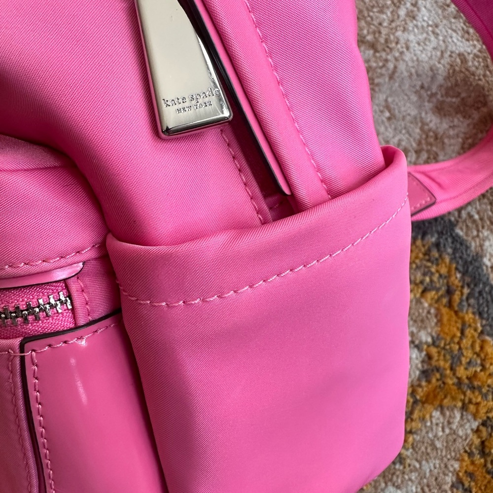 Kate Spade Mini Pink Nylon Backpack - Picture 5 of 6